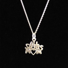 All Sports Mom Sterling Silver Charm