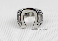 JUSTIFIED HORSESHOE RING 