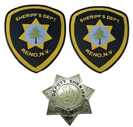 RENO 911 BADGE + Shoulder Patch 2