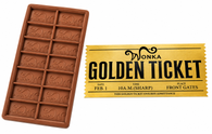WILLY DIY Chocolate Bar Mould + GOLDEN TICKET