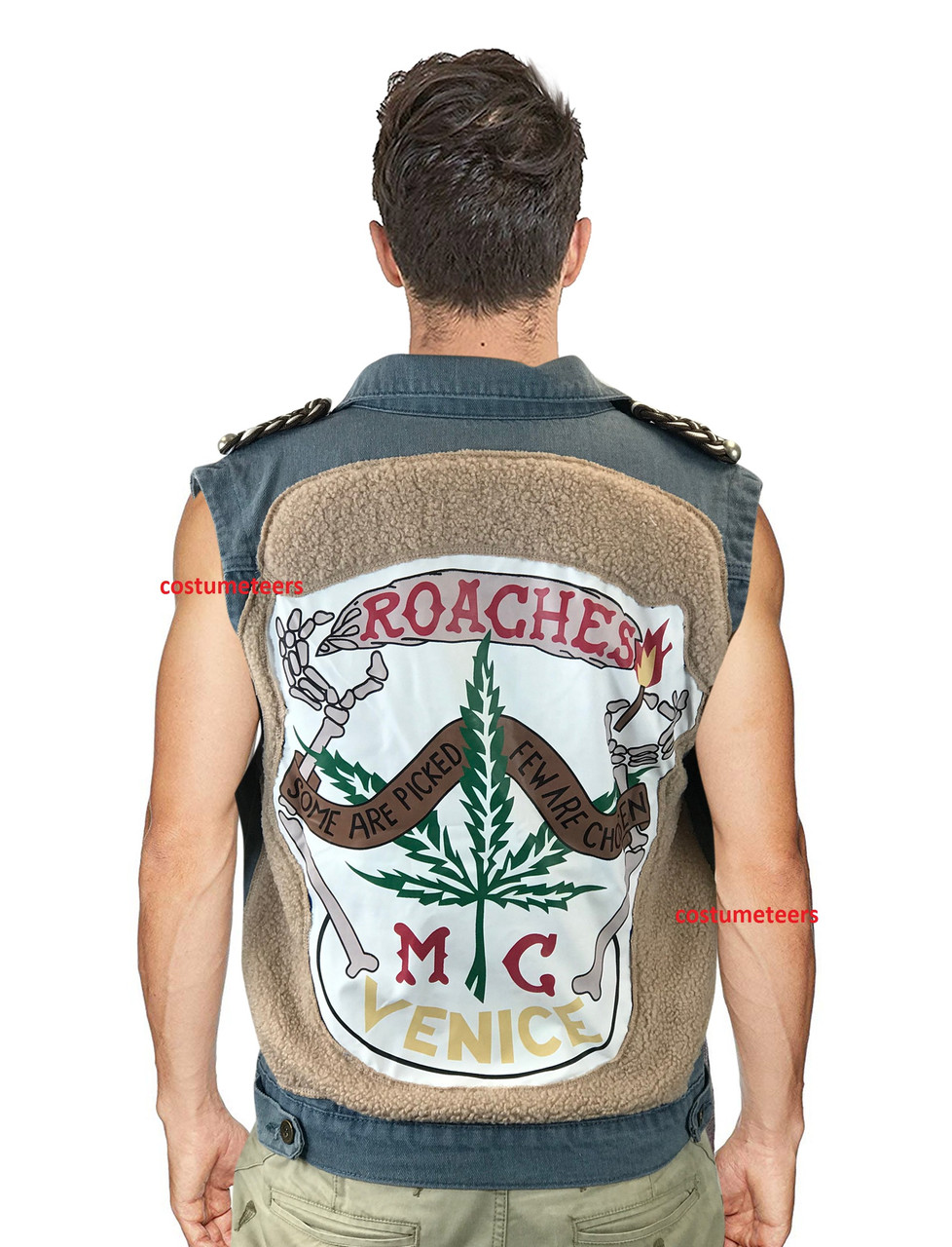 tommy chong denim vest