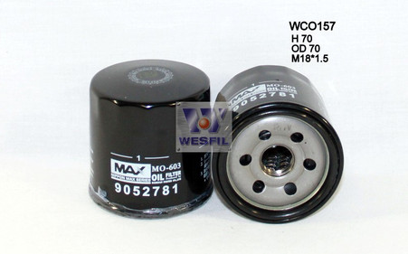 WCO157 (MO603) NIPPON MAX OIL FILTER
