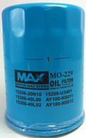 WZ502NM OIL FILTER to suit NISSANS. (Interchangeable with Z416, Z502) | NIPPON MAX MO229