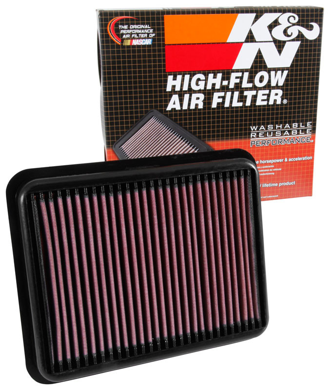 K/&N Drop In Replacement Panel Air Filter For 2007-2011 Toyota Camry 3.5L V6