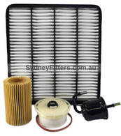 TOYOTA LANDCRUISER VDJ200 FILTER KIT with TWO FUELS