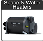Spare replacement parts for Truma space and water heaters