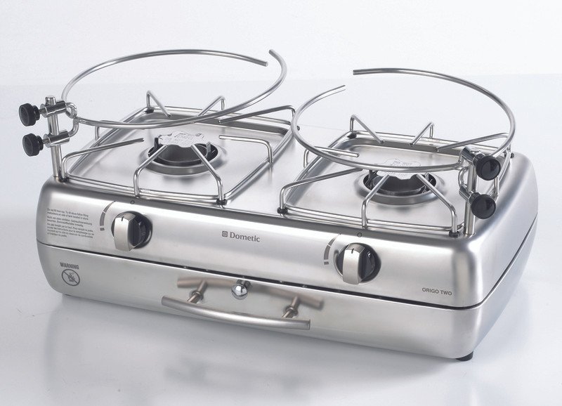 Dometic Origo 2 burner spirit alcohol camping marine stove