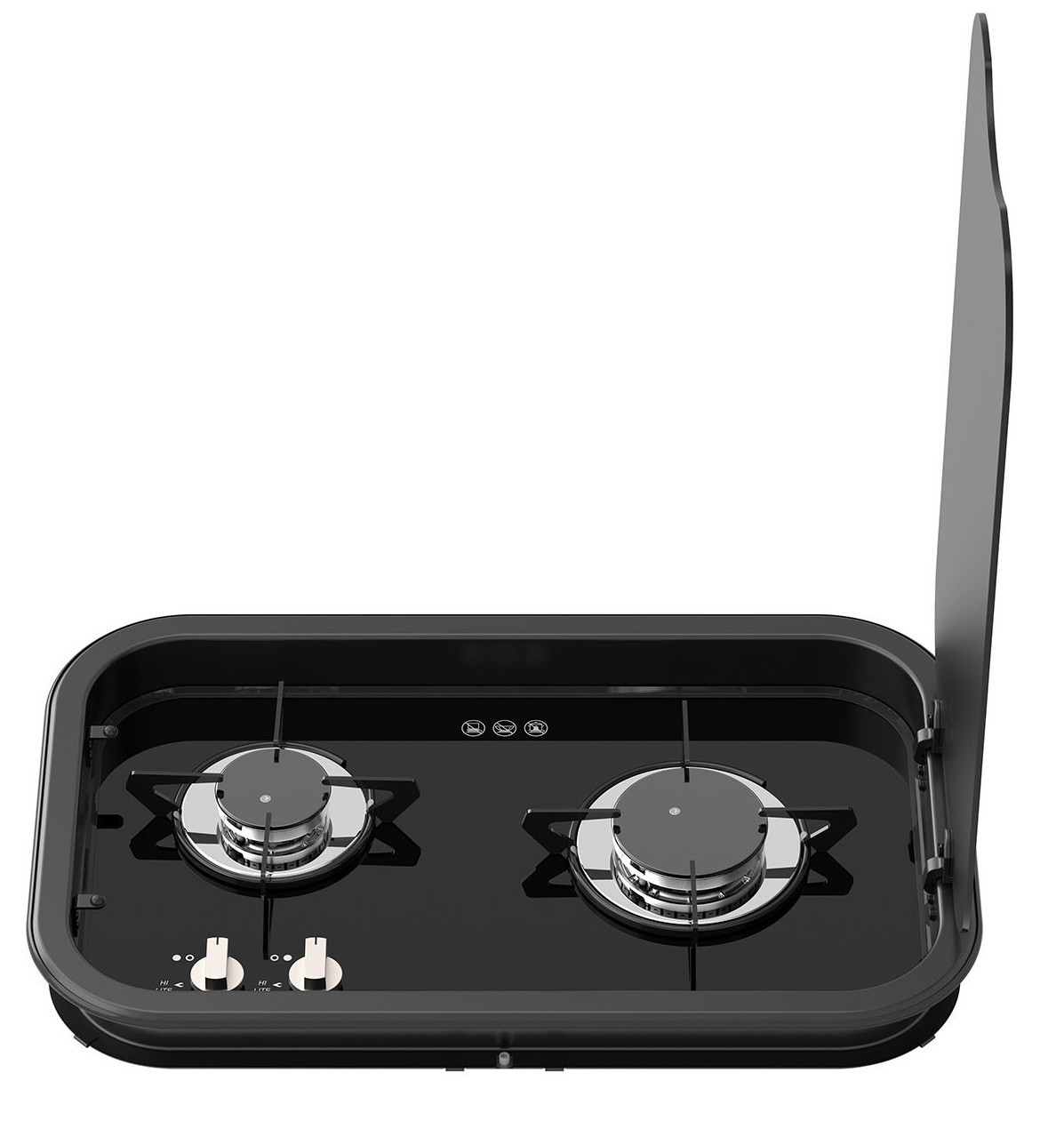 Thetford Topline 165 2 Burner Campervan Motorhome Hob Short Side