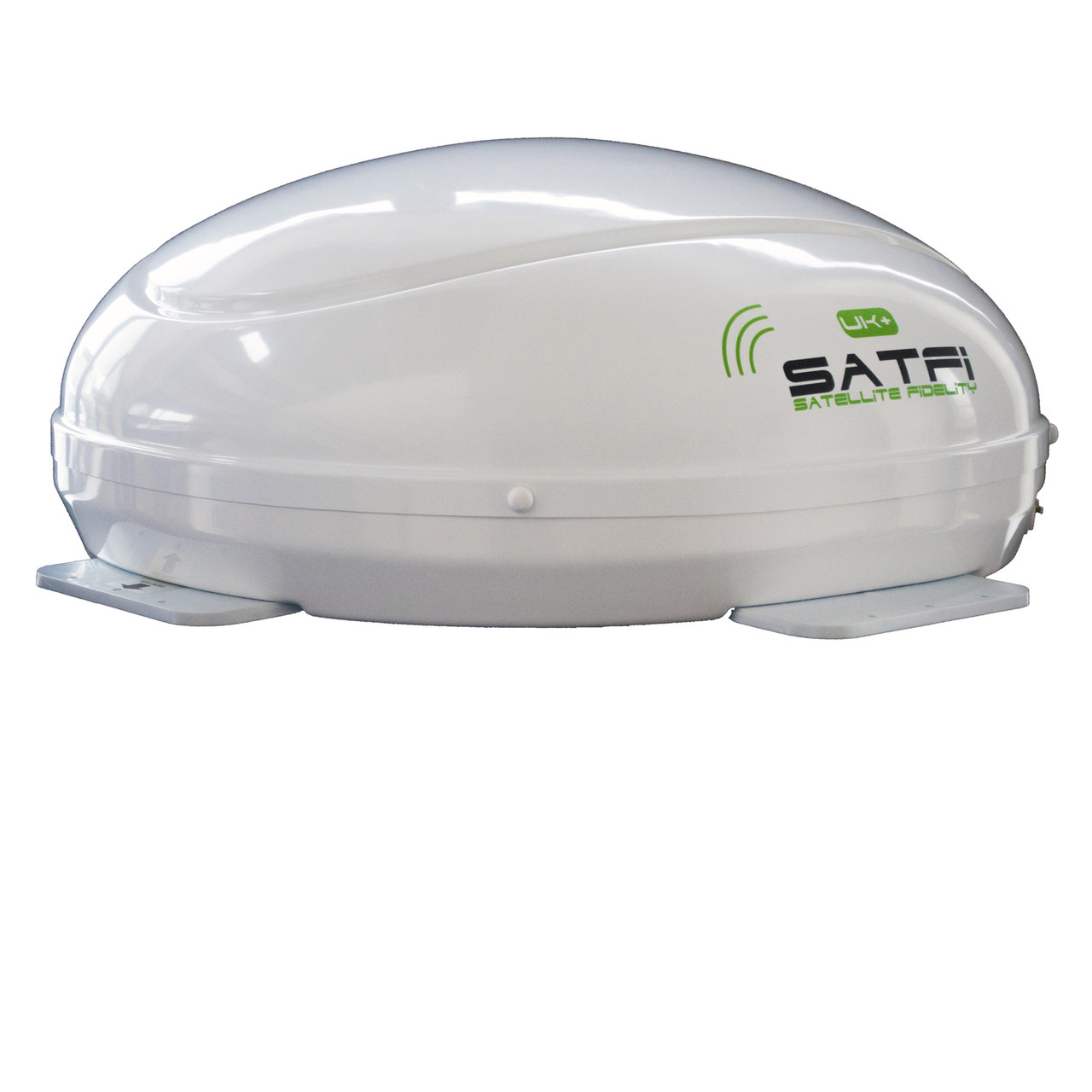 SatFi UK Plus Automatic TV Satellite Dome for Caravans Motorhomes and Campervans
