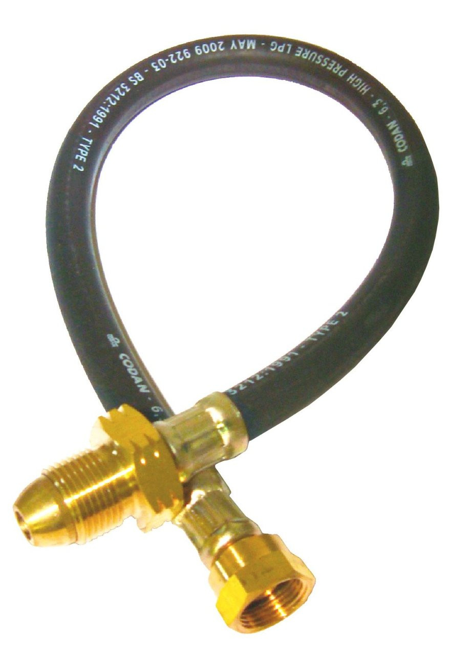 Long Propane Gas W20 450mm, 750mm & 1.5m Pigtail