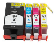 HP 920XL BCMY printer ink cartridges