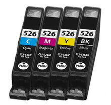 Canon CLI 526 multipack printer ink cartridges black cyan maganta & yellow