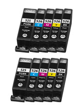 Canon PGI 525 Canon CLI 526 multipack printer ink cartridges. All the ink you need