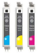 Epson T0612 T0613 T0614ink cartridges, Epson Teddy inks
