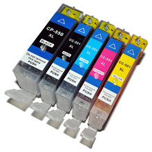 Compatible PGI 550XL Canon CLI 551XL ink cartridges BBCMY Full set of 5 inks