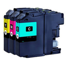 Brother LC125XL ink cartridges. Brother LC125XLC, LC125XLM, LC125XLY inkjets