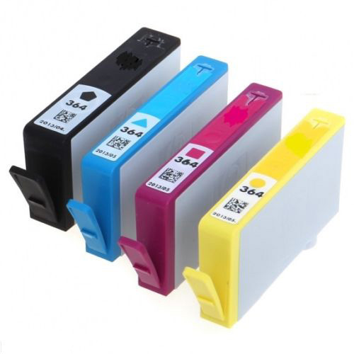 Slijm zeewier Door HP 364 BCMY compatible ink cartridges multipack - AmazInkDirect