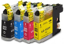Replacement Brother LC-123 Multipack Ink Cartridges Compatible with Brother DCP-J132W J152W J172W J552DW J752DW J4110DW, MFC-J245 J470DW J650DW J870DW J4410DW J4610DW J4710DW J6720DW