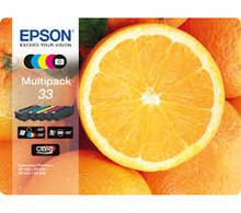 Epson 33 multipack ink cartridges - 5 pack. C13T33374020