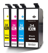 Compatible to Epson 34XL multipack. Non OEM printer ink cartridges