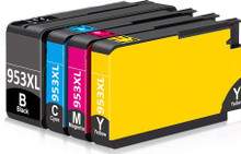 HP 953XL multipack printer ink cartridges, high capacity Non OEM compatible for HP Officejet printers