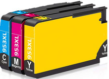 HP 953XL multipack printer ink cartridges, high capacity Non OEM compatible for HP Officejet printers