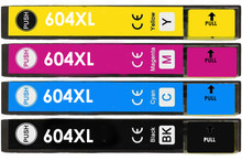 604XL Multipack Ink Cartridges for Epson  XP-2200 XP-2205 Non OEM 604 Pineapple