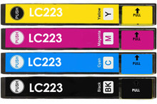 Brother LC223 Multipack ink cartridges Non OEM for Brother MFC-J5625DW printer