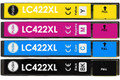 Brother LC422XL Ink Cartridges Multipack Non OEM Compatible for Brother MFC-J5340DW printers 