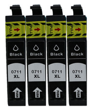 Epson T0711 black ink cartridge Non OEM compatible for Epson printers