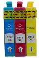 Epson T0712, T0713, T0714 ink cartridges, Epson Cheetah inks