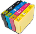 Epson T1285 BCMY ink cartridges replaces Fox inks