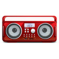 Bt-4000 Bluetooth Boombox Recharge Red