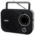 Portable Am/fm Radio (black) W/ Aux Jack
