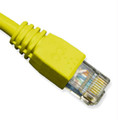 Patch Cord- Cat 6- Molded Boot- 3'  Yl