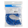 25 Pk Patch Cord-cat 6-molded-10ft Blue