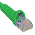 Patch Cord Cat 6 Molded Boot 25'  Green