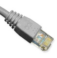 Patch Cord- Cat 6- Molded Boot- 3' Gy