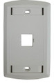 Suttle Single Outlet Face  White