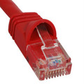 Patch Cord- Cat 5e- Molded Boot- 3' Rd