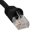 Patch Cord- Cat 5e- Molded Boot- 3' Bk