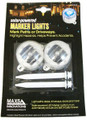Blue Solar Marker Lights - 2 Pk