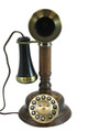 Gee805 Wood Candlestick Phone