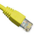 Patch Cord- Cat 6- Molded Boot- 7'  Yl