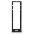 Cable Mngment Rack- Hybrid- Black- 7ft