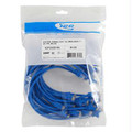 25 Pk Patch Cord-cat 6-molded-7ft Blue