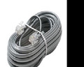 4c 15' Silver Modular Line Cord