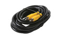 25' Rca-rca Rg59 Black Cable