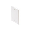 Blank White Cover Plate