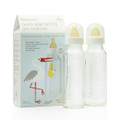 Natursutten Glass Bottles with Natural Rubber Nipple - 2 Pack